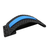 Multi-level adjustable back stretcher and lumbar