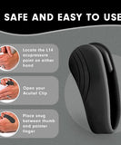 Olux Magnetic Ring Weight Loss, Acupressure Magnetisc Ring for Women Men ( Pack Of 2 )